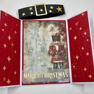 Diótörő karácsonyi képeslap, üdvözlőlap, ajándékkísérő - karácsony - karácsonyi ajándékozás - karácsonyi képeslap, üdvözlőlap, ajándékkísérő - Meska.hu