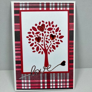 Valentin napi szerelmes képeslap, ajándékkísérő, szív, szerelem - otthon & életmód - papír, írószer - ajándékozás kellékei - képeslap, üdvözlőlap - Meska.hu