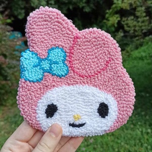 My Melody poháralátét, Otthon & Életmód, Konyhafelszerelés, tálalás, Tálalás, Tányér- és poháralátét, Hímzés, MESKA
