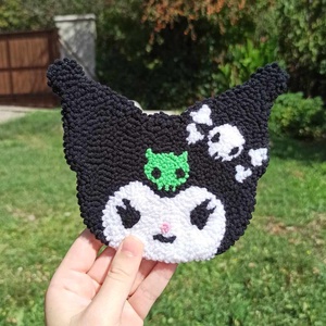 Kuromi poháralátét halloween - Meska.hu