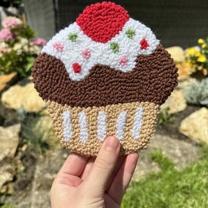 Muffin poháralátét - Meska.hu