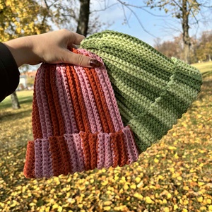 Horgolt téli sapka  - ruha & divat - sál, sapka, kendő - sapka - Meska.hu