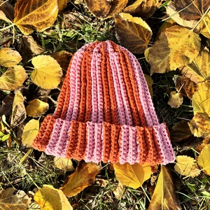 Horgolt téli sapka  - ruha & divat - sál, sapka, kendő - sapka - Meska.hu