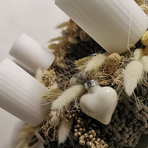 Adventi koszorú - karácsony - adventi díszek - adventi koszorú - Meska.hu