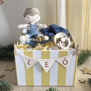 LEÓ pelenkabox, Játék & Sport, Babalátogató ajándékcsomag, Papírművészet, MESKA