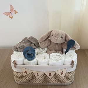 Nyuszis pelenkabox, Baba - mama, Babalátogató ajándékcsomag, , MESKA