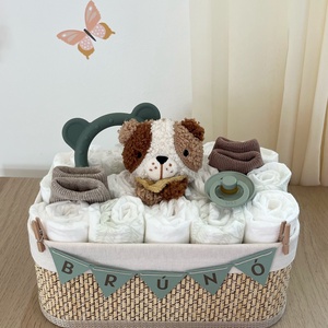 Pelenkabox kutyusos csuklócsörgővel - Meska.hu