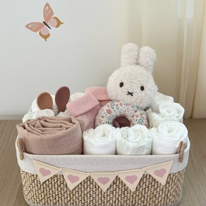 Nyuszis pelenkabox - Meska.hu