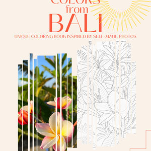 Bali coloring book, 14 contour drawings based on self-made photos, Művészet, Grafika & Illusztráció, Digitális, Fotó, grafika, rajz, illusztráció, MESKA