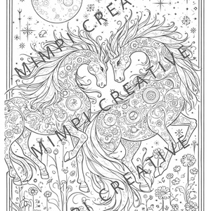 TŰZ LÓ éve színező füzet, 20 db kontúrrajz - művészet - grafika & illusztráció - digitális - Meska.hu