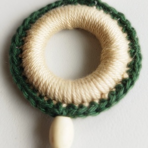 Horgolt nyaklánc  - ékszer - nyaklánc - bojtos nyaklánc - Meska.hu