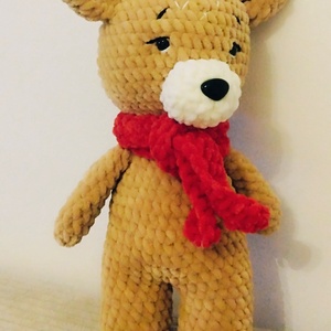 Horgolt rénszarvas , Karácsony, Karácsonyi lakásdekoráció, Karácsonyi manók, figurák, Horgolás, Mindenmás, MESKA