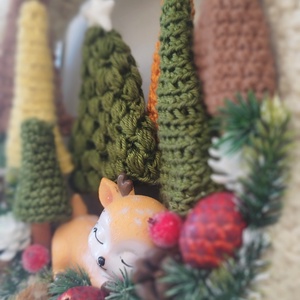 Téli kopogtató - otthon & életmód - dekoráció - ajtó- és ablak dekoráció - ajtódísz & kopogtató - Meska.hu