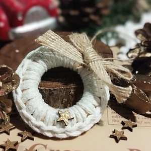 Karácsonyfadísz , Karácsony, Karácsonyi lakásdekoráció, Karácsonyfadíszek, Horgolás, Mindenmás, MESKA