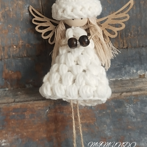 Karácsonyi angyalka -limitált készlet!, Karácsony, Karácsonyi lakásdekoráció, Karácsonyfadíszek, Horgolás, Mindenmás, MESKA