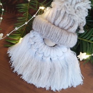 Manó karácsonyfadísz , Karácsony, Karácsonyi lakásdekoráció, Karácsonyi manók, figurák, Varrás, Mindenmás, MESKA