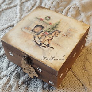 Karácsonyi kincses doboz  - Meska.hu