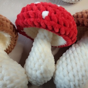 Horgolt gomba - játék & sport - plüssállat & játékfigura - más figura - Meska.hu