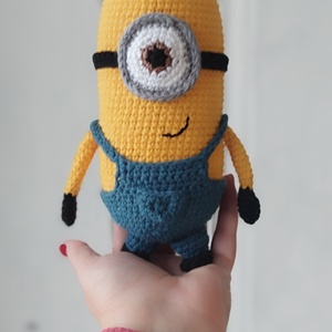 Minions - Stuart inspirálta horgolt figura - Meska.hu