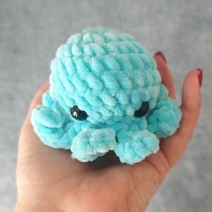 Horgolt zsenília polip - Meska.hu