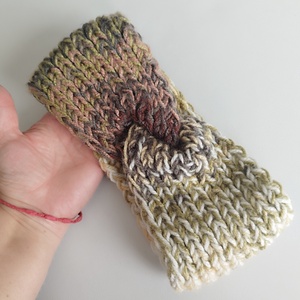 Kötött fülvédő pánt/hajpánt, Ruha & Divat, Sál, Sapka, Kendő, Fejpánt, Kötés, Varrás, MESKA