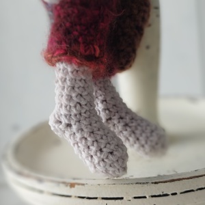 Vándornyúl - horgolt nyuszi  - játék & sport - plüssállat & játékfigura - nyuszi - Meska.hu