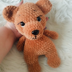 Horgolt puha maci, Játék & Sport, Plüssállat & Játékfigura, Maci, Horgolás, Varrás, MESKA