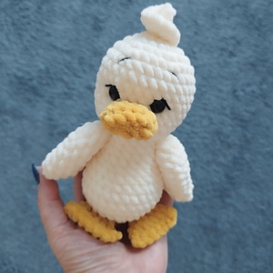 Cuki plüss kiskacsa , Játék & Sport, Plüssállat & Játékfigura, Más figura, Horgolás, Varrás, MESKA