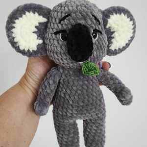 Horgolt plüss koala - Meska.hu