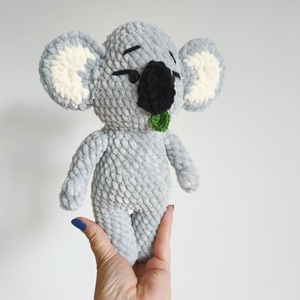 Horgolt plüss koala - játék & sport - plüssállat & játékfigura - más figura - Meska.hu