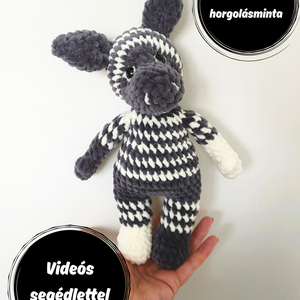 PDF horgolásminta VIDEÓ segédlettel  - Meska.hu