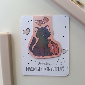 Mágneses könyvjelző - halloweeni cicás tökös - könyv & zene - könyvjelző - Meska.hu Mágneses könyvjelző - halloweeni cicás tökös - könyv & zene - könyvjelző - Meska.hu