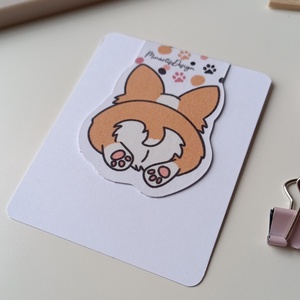 mágneses könyvjelző - corgi popó - könyv & zene - könyvjelző - Meska.hu mágneses könyvjelző - corgi popó - könyv & zene - könyvjelző - Meska.hu