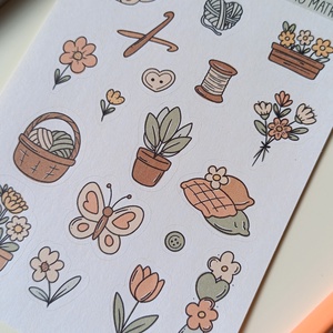 Matricaív - őszi hangulat - otthon & életmód - papír, írószer - matrica, matrica csomag - Meska.hu