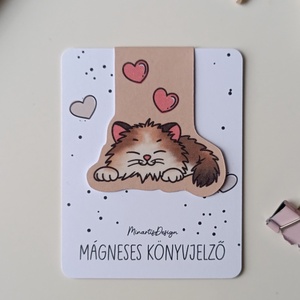 mágneses könyvjelző - alvó cica - könyv & zene - könyvjelző - Meska.hu mágneses könyvjelző - alvó cica - könyv & zene - könyvjelző - Meska.hu
