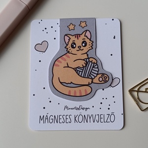 mágneses könyvjelző - vörös cica - könyv & zene - könyvjelző - Meska.hu mágneses könyvjelző - vörös cica - könyv & zene - könyvjelző - Meska.hu