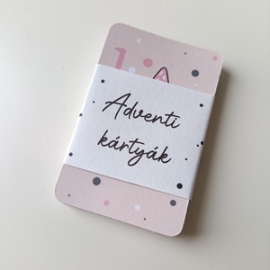 Adventi kicsi meglepetés kártyák gyerekeknek - karácsony - adventi díszek - adventi naptár - Meska.hu