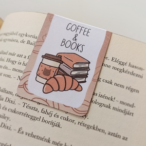 Mágneses könyvjelző - kávémánia, Könyv & Zene, Könyvjelző, Fotó, grafika, rajz, illusztráció, MESKA