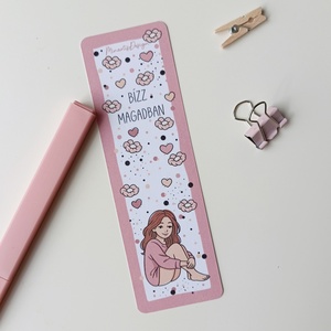 Csajos könyvjelző - Bízz magadban - könyv & zene - könyvjelző - Meska.hu