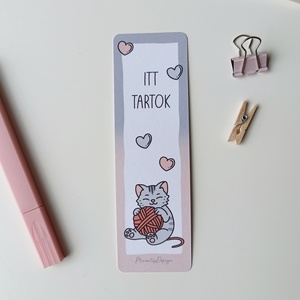 Cicás könyvjelző - könyv & zene - könyvjelző - Meska.hu