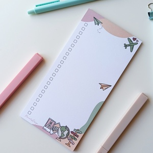 Utazós jegyzettömb - lista, Otthon & Életmód, Papír, írószer, Jegyzetfüzet & Napló, Fotó, grafika, rajz, illusztráció, MESKA