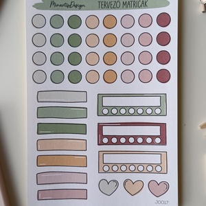 tervező matricák matricaív zöld bordó- 0017, Otthon & Életmód, Papír, írószer, Matrica, matrica csomag, Fotó, grafika, rajz, illusztráció, MESKA