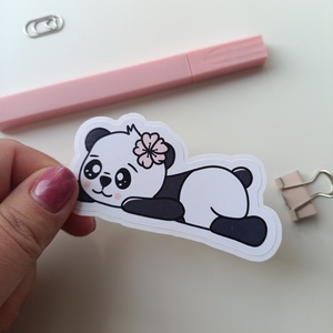 Panda matrica, Otthon & Életmód, Papír, írószer, Matrica, matrica csomag, Fotó, grafika, rajz, illusztráció, MESKA