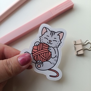 Cica matrica, Otthon & Életmód, Papír, írószer, Matrica, matrica csomag, Fotó, grafika, rajz, illusztráció, MESKA