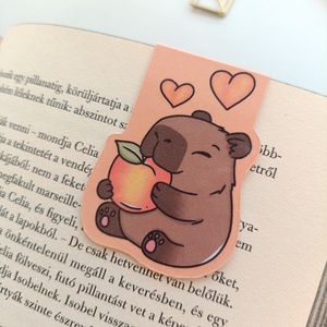 mágneses könyvjelző - kapibara - Meska.hu