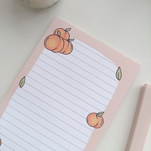 Kapibara, barackos jegyzettömb - otthon & életmód - papír, írószer - jegyzetfüzet & napló - Meska.hu