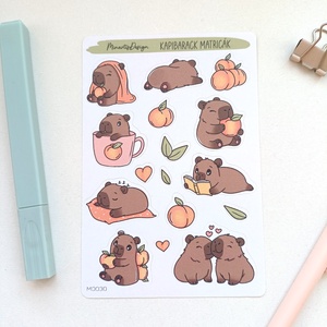 Matricaív - kapibara kapibarackok  - Meska.hu