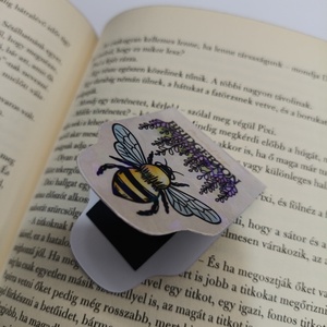 Bridgerton mágneses könyvjelző - méhecske - könyv & zene - könyvjelző - Meska.hu