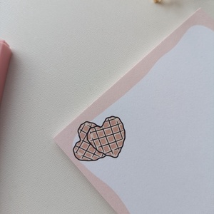 Cuki gorfis bárányos jegyzettömb - 9x9 cm - otthon & életmód - papír, írószer - jegyzetfüzet & napló - Meska.hu