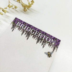 A6-os  jegyzettömb - bridgerton méhecskés - otthon & életmód - papír, írószer - jegyzetfüzet & napló - Meska.hu